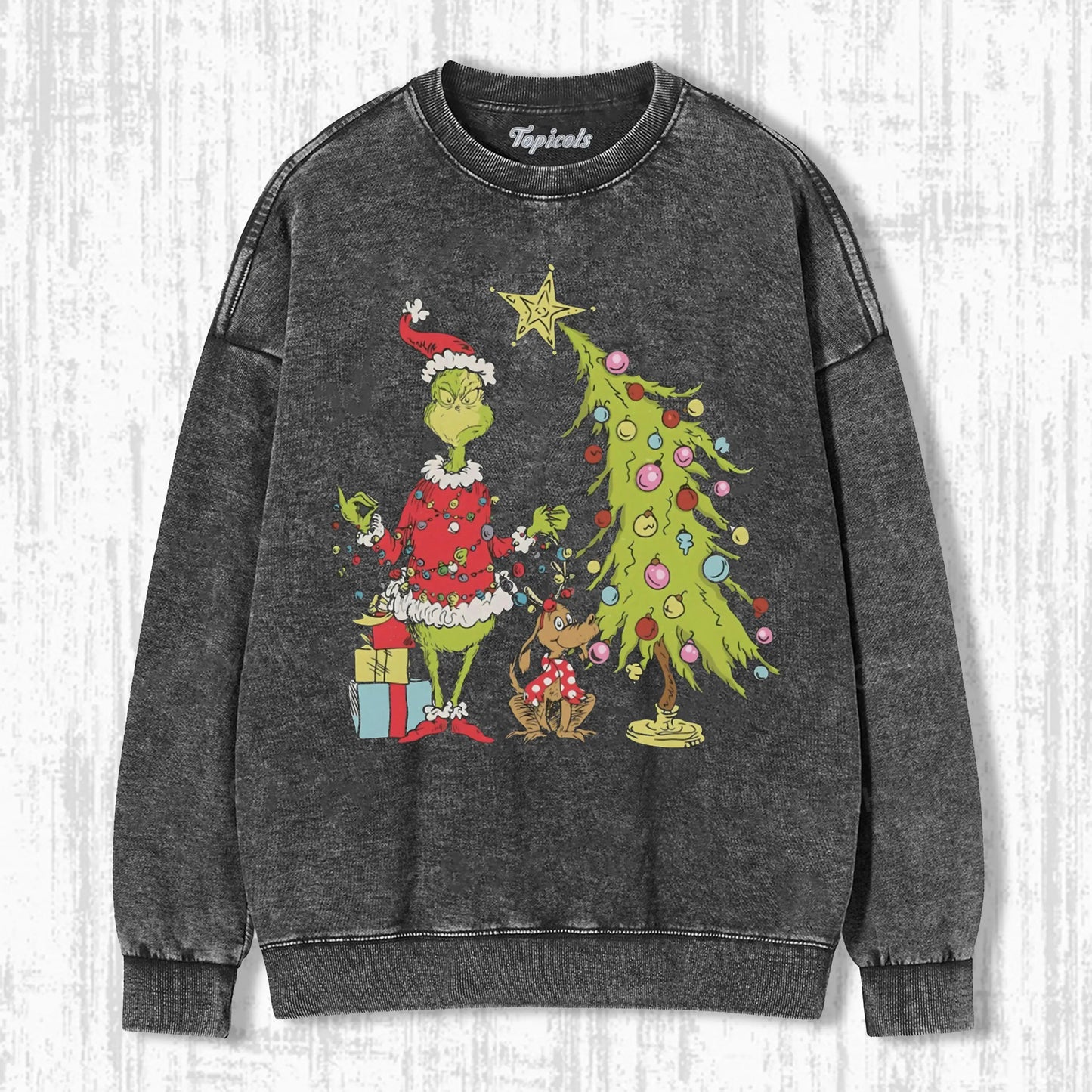 GRINCH CHRISTMAS TREE T-SHIRTS