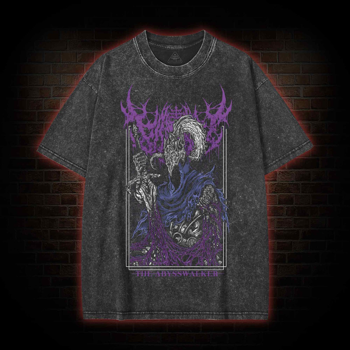 INTO THE ABYSS WASHED T-SHIRT