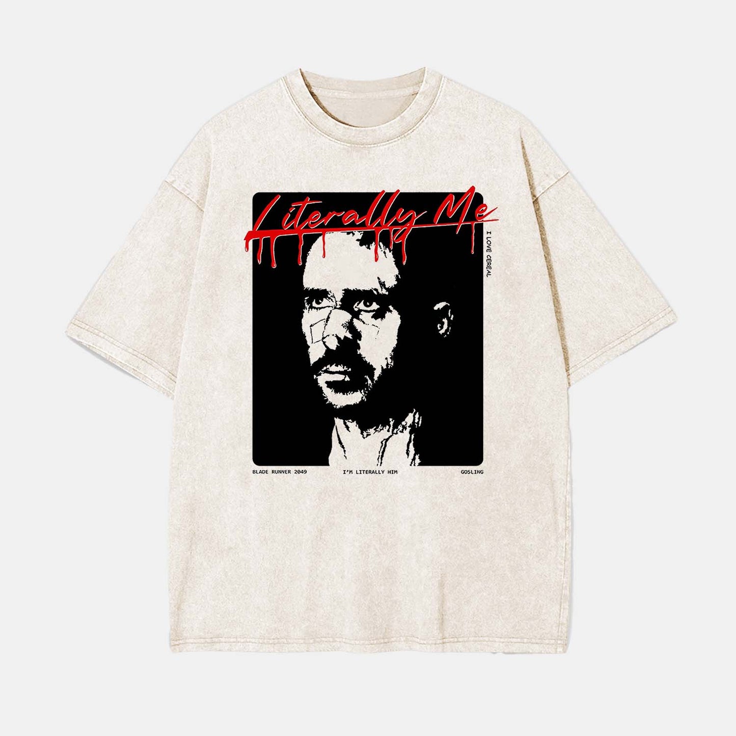 LITERALLY ME WHOLE LOTTA RED PARODY T-SHIRT