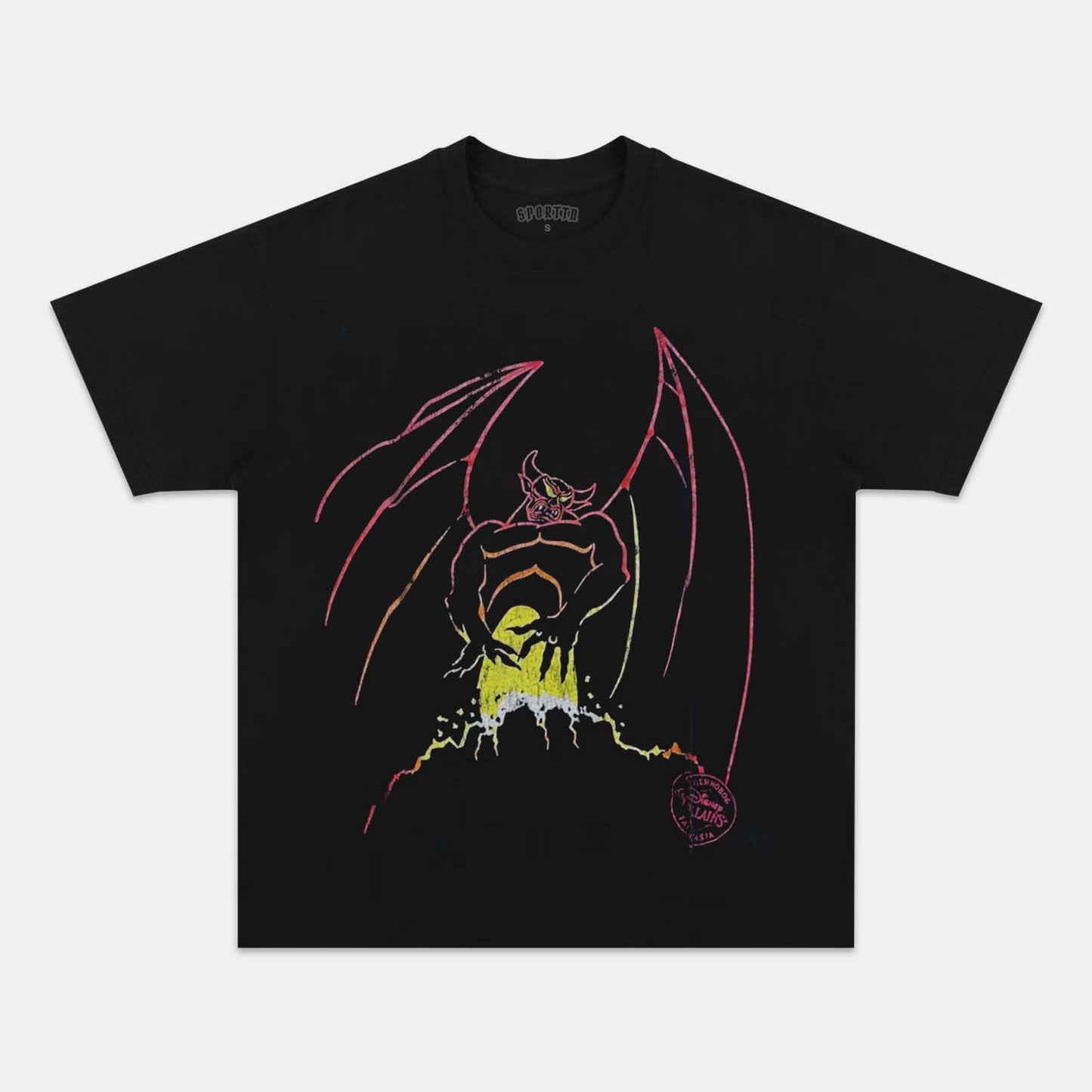 90'S CHERNAB0G SHADOWLORD WASHED T-SHIRT