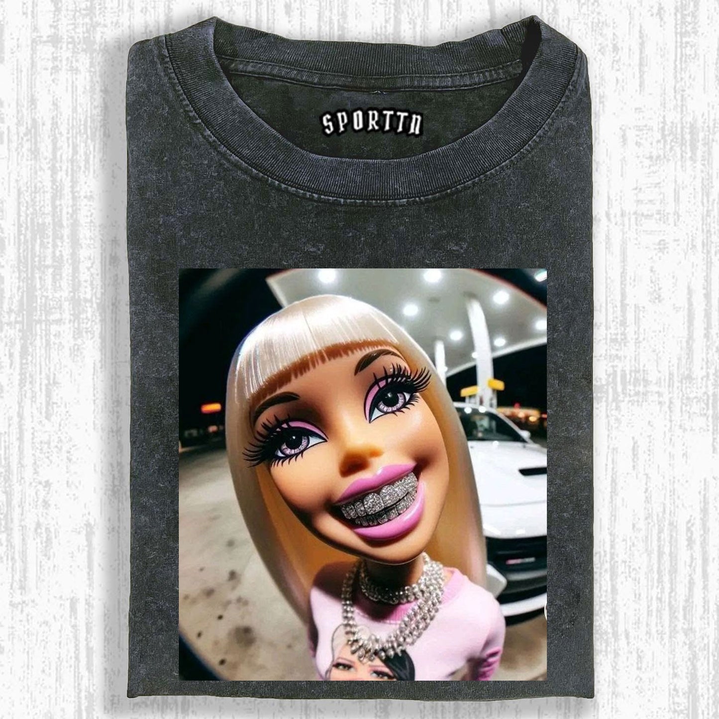 AMERICAN STREET BARBIE TEE