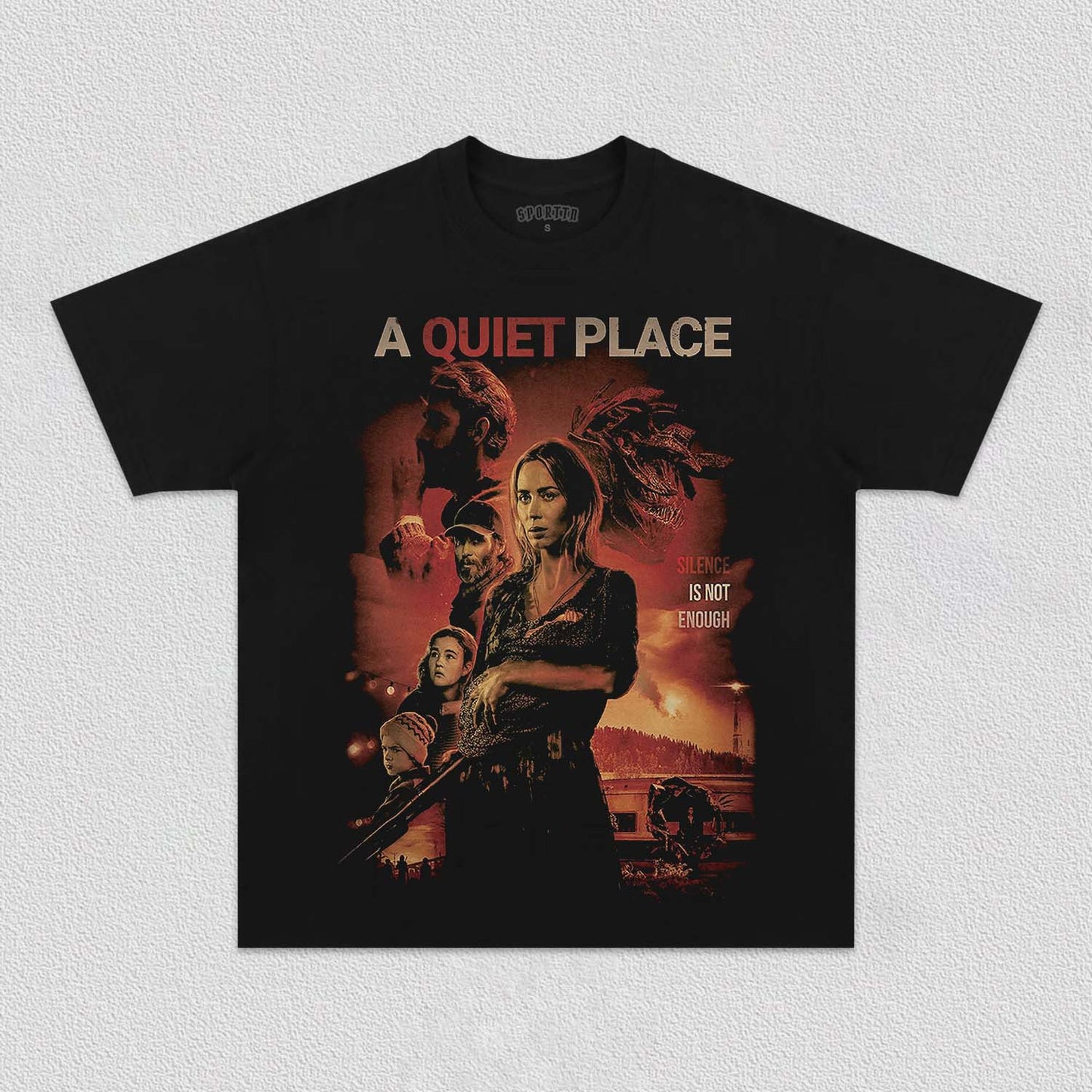 A QUIET PLACE NOT ENOUGH TEE