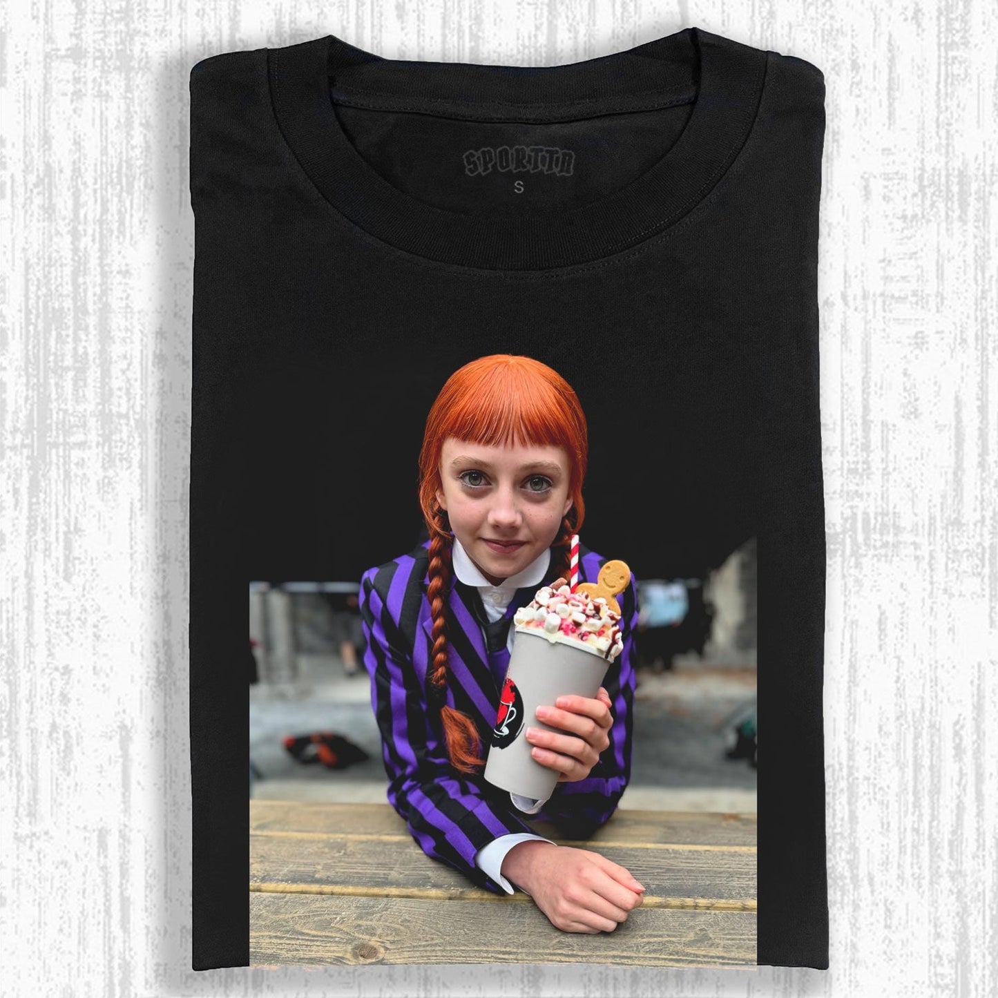 AGNES DEMILLE WEDNESDAY S2 THEMED T-SHIRT