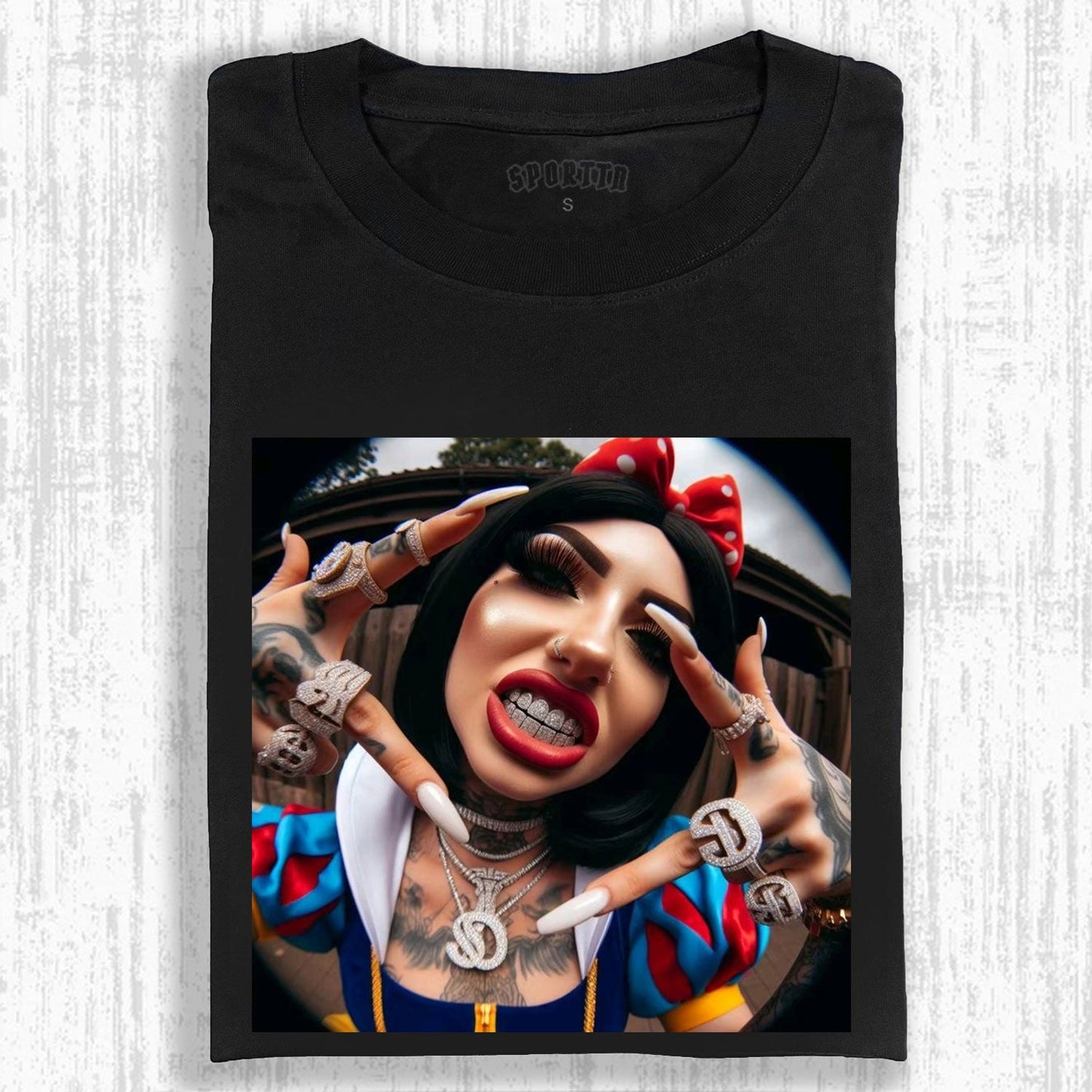 BLING TRENDY TEE