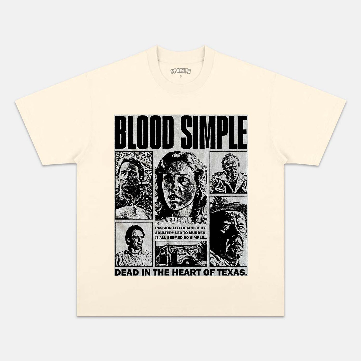 BLOOD SIMPLE T-SHIRT