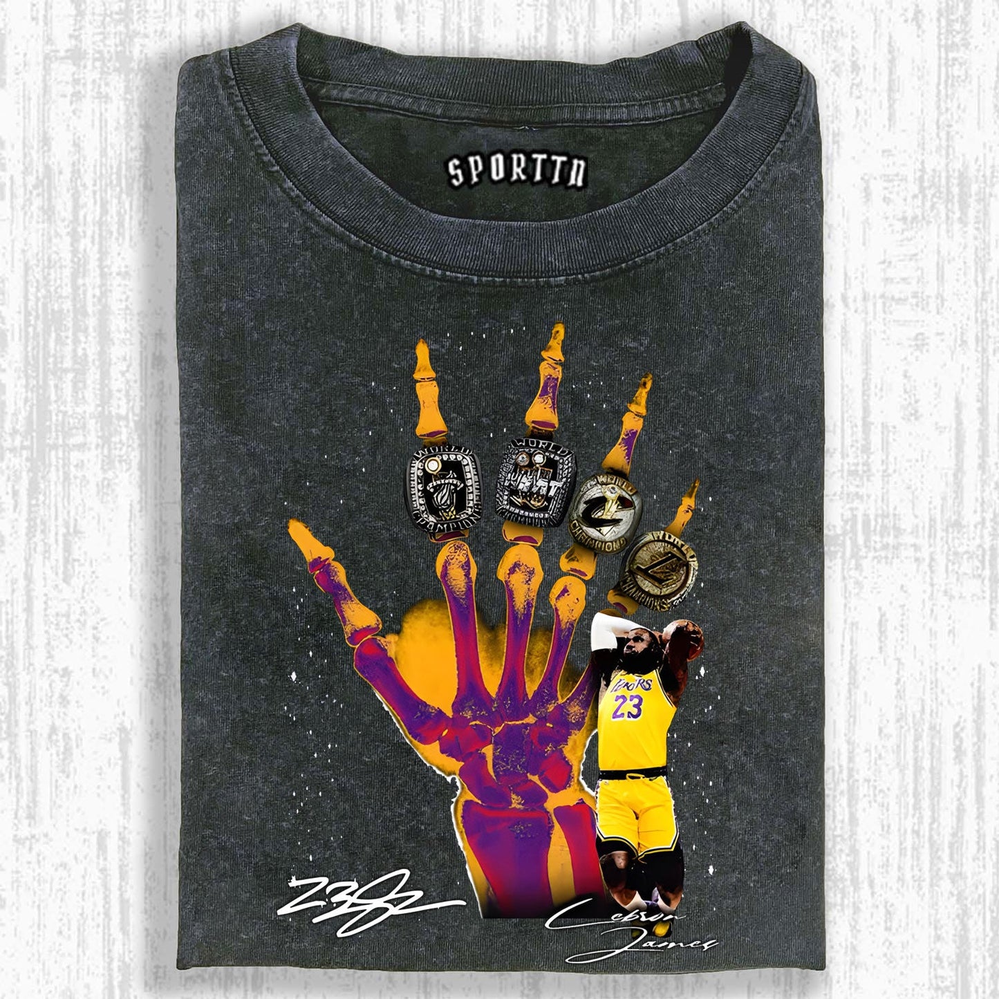 BASKETBALL CHAMPIONSHIP GLORY COMMEMORATION T-SHIRT