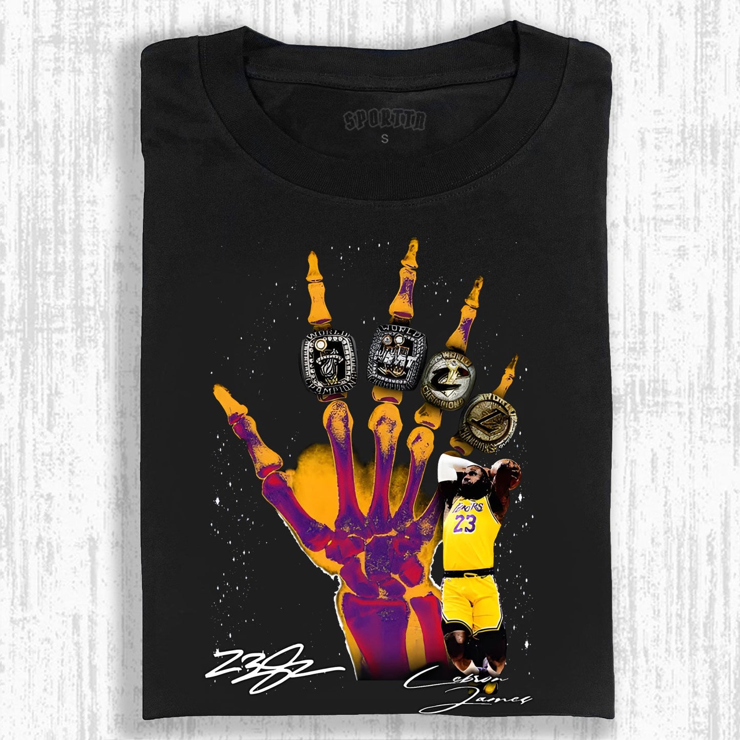 BASKETBALL CHAMPIONSHIP GLORY COMMEMORATION T-SHIRT