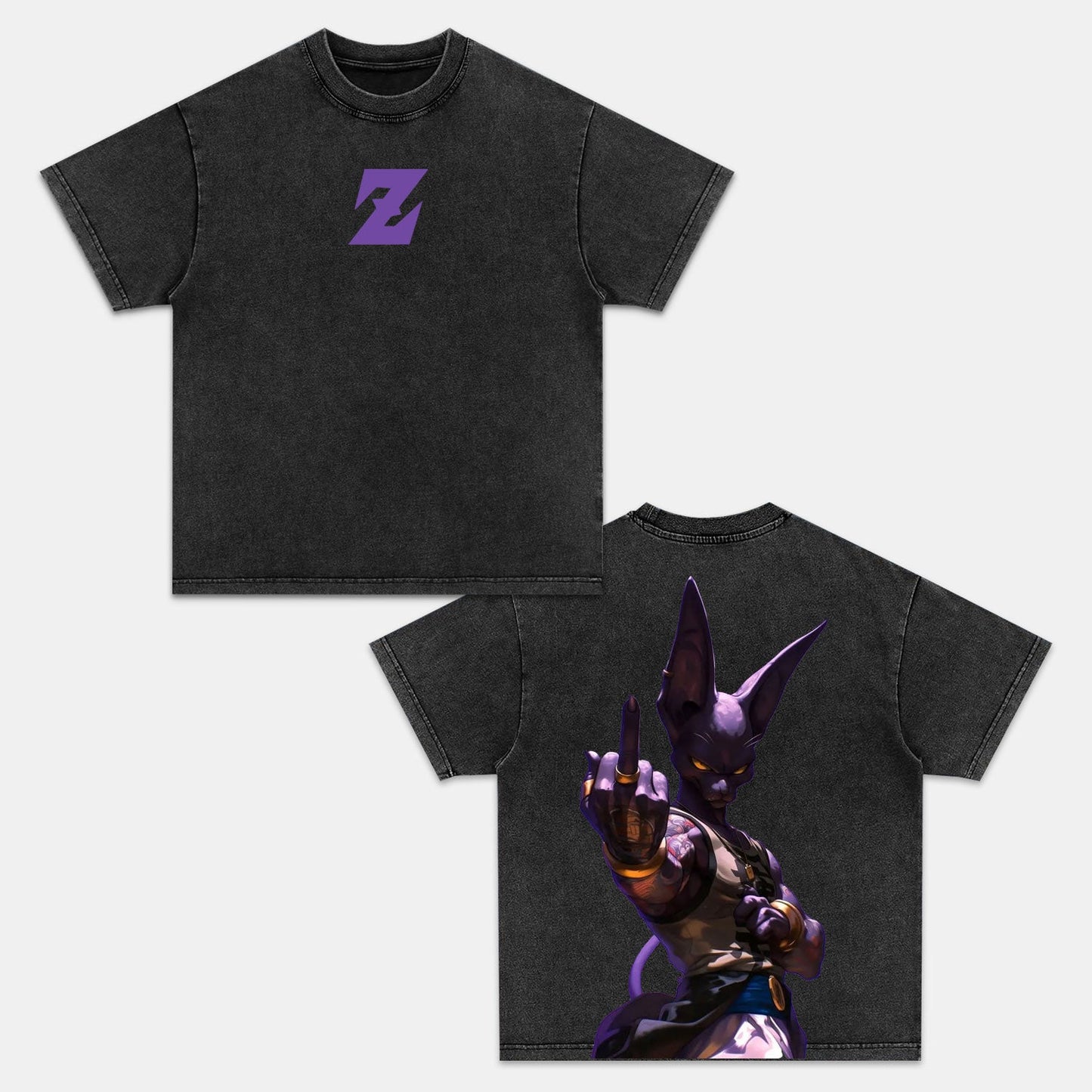 BEERUS ANIME OVERSIZED TEE丨DRAGON BALL