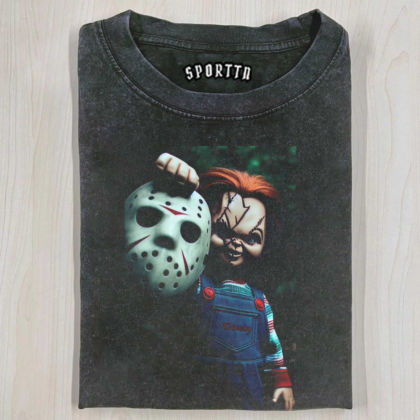 CHILDS PLAY AND JSAON VOORHEES TEE