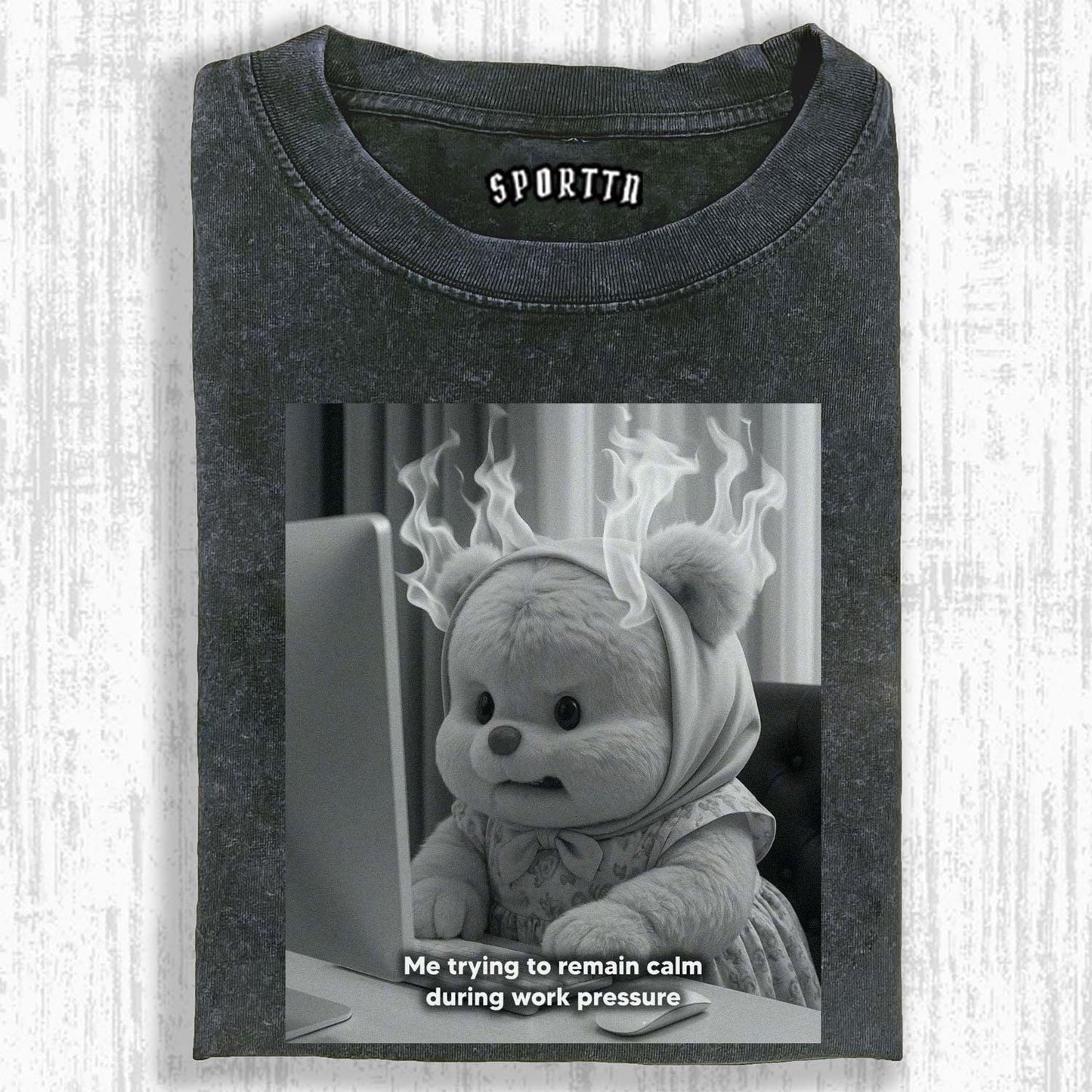 CALMING… TRYING T-SHIRT
