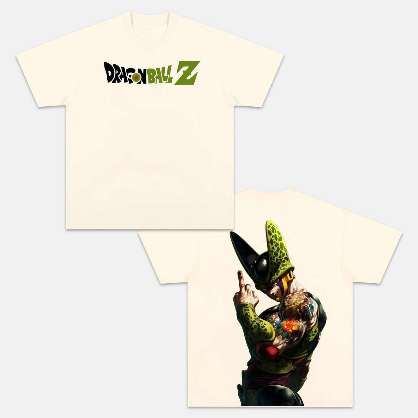 CELL ANIME OVERSIZED TEE丨DRAGON BALL