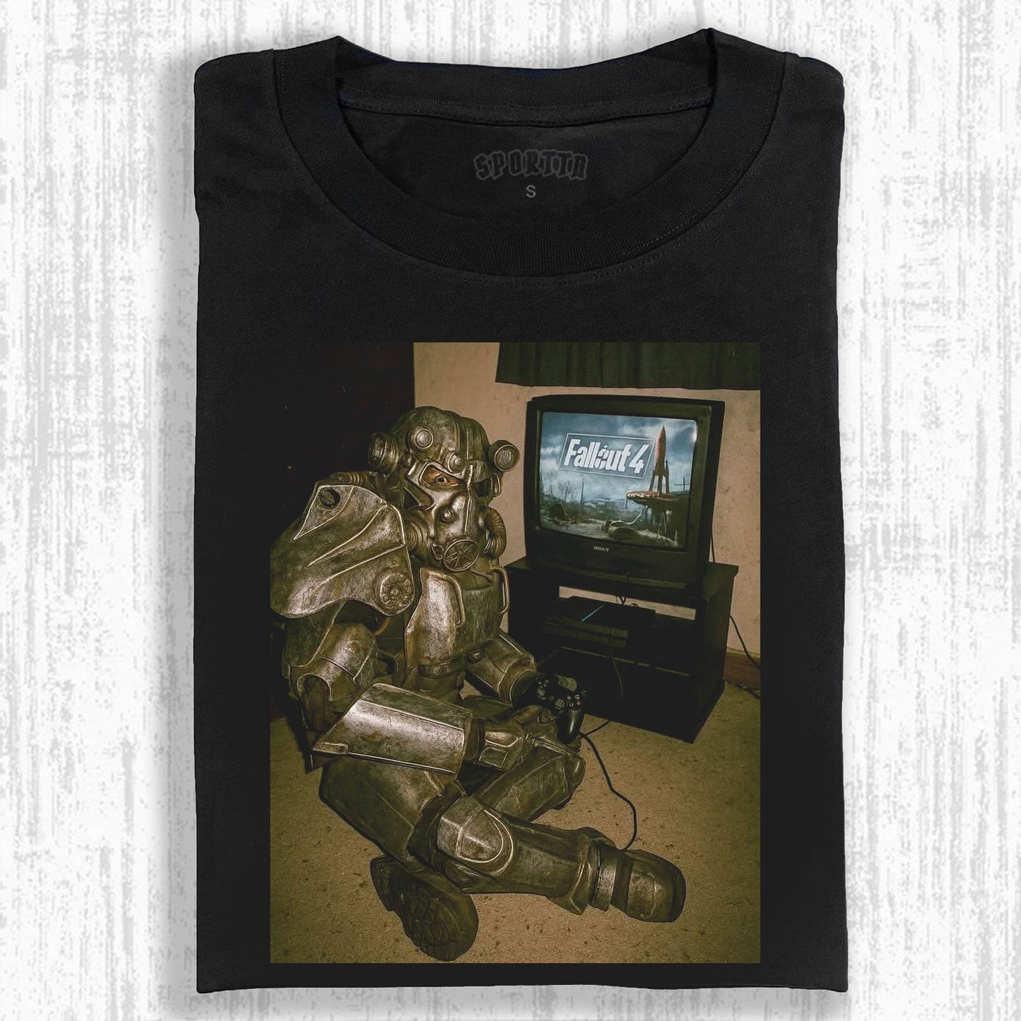 FALLOUT 4 POWER ARMOR GAMER MOMENT T-SHIRT