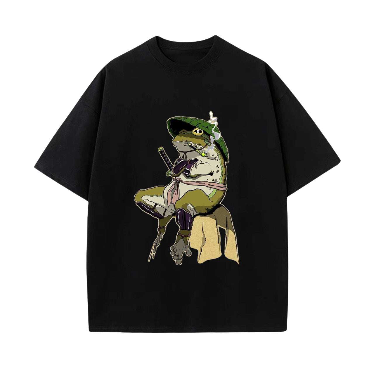 FROG VINTAGE WASH JAPANESE DESIGN T-SHIRT
