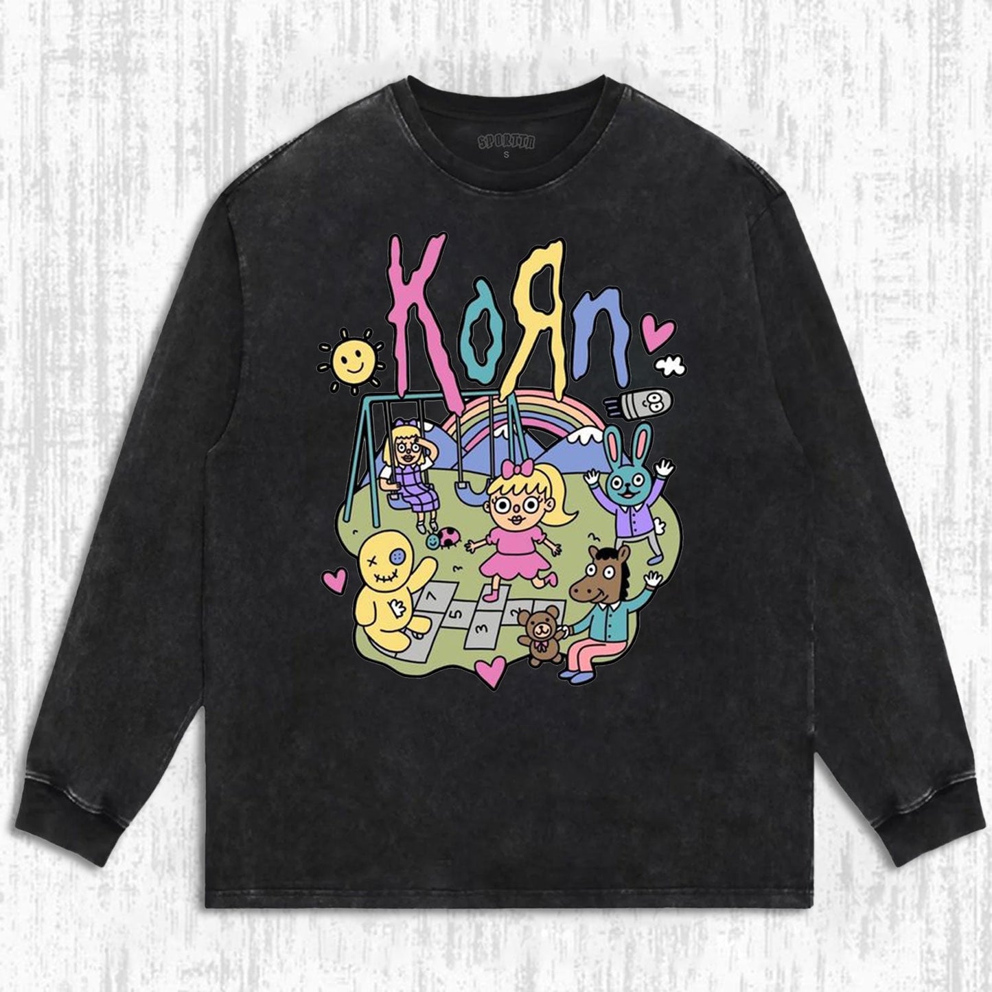MUSIC KORN VINTAGE WASHED TEE