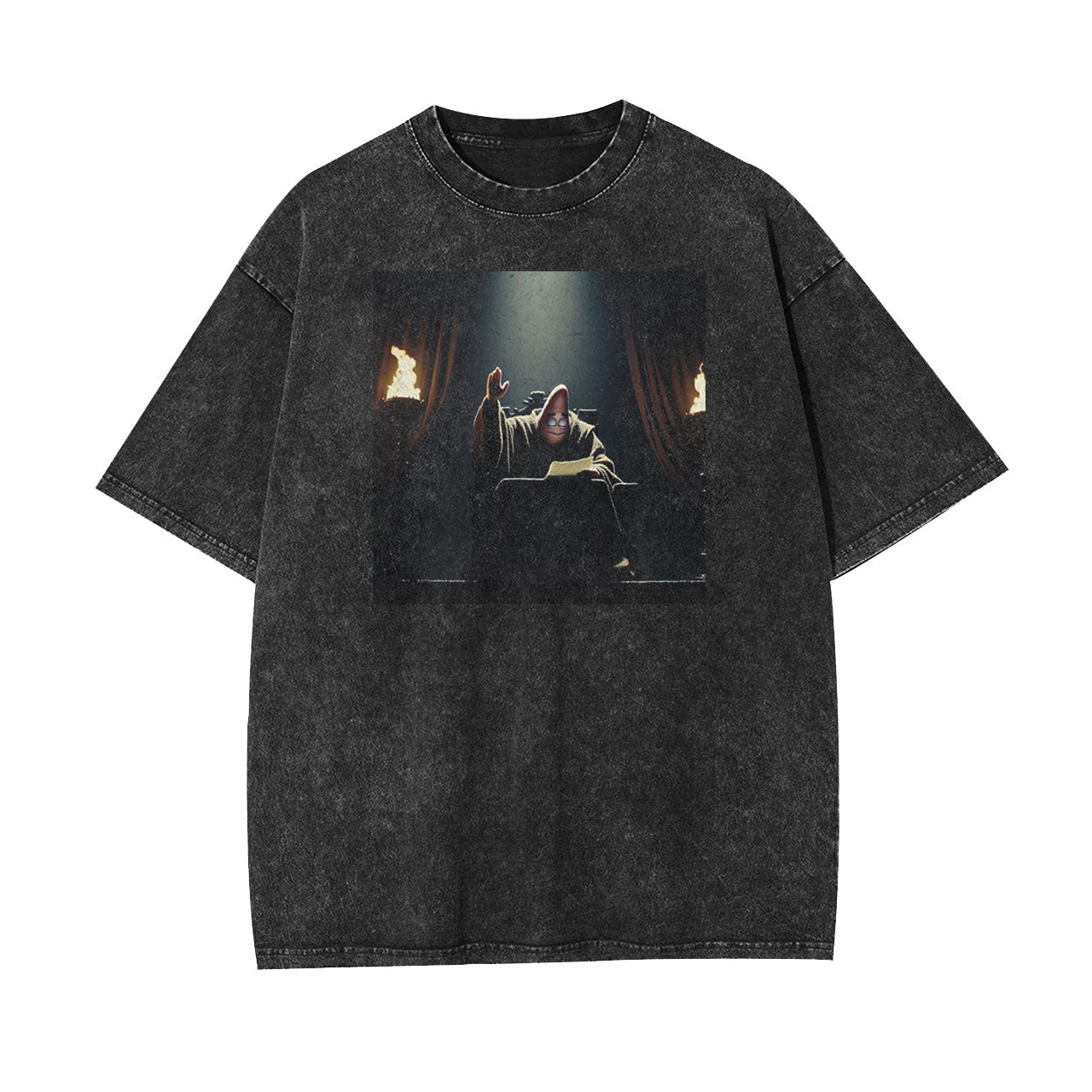 PATRICK STAR SITS ON THE THRONE OF POWER TEE