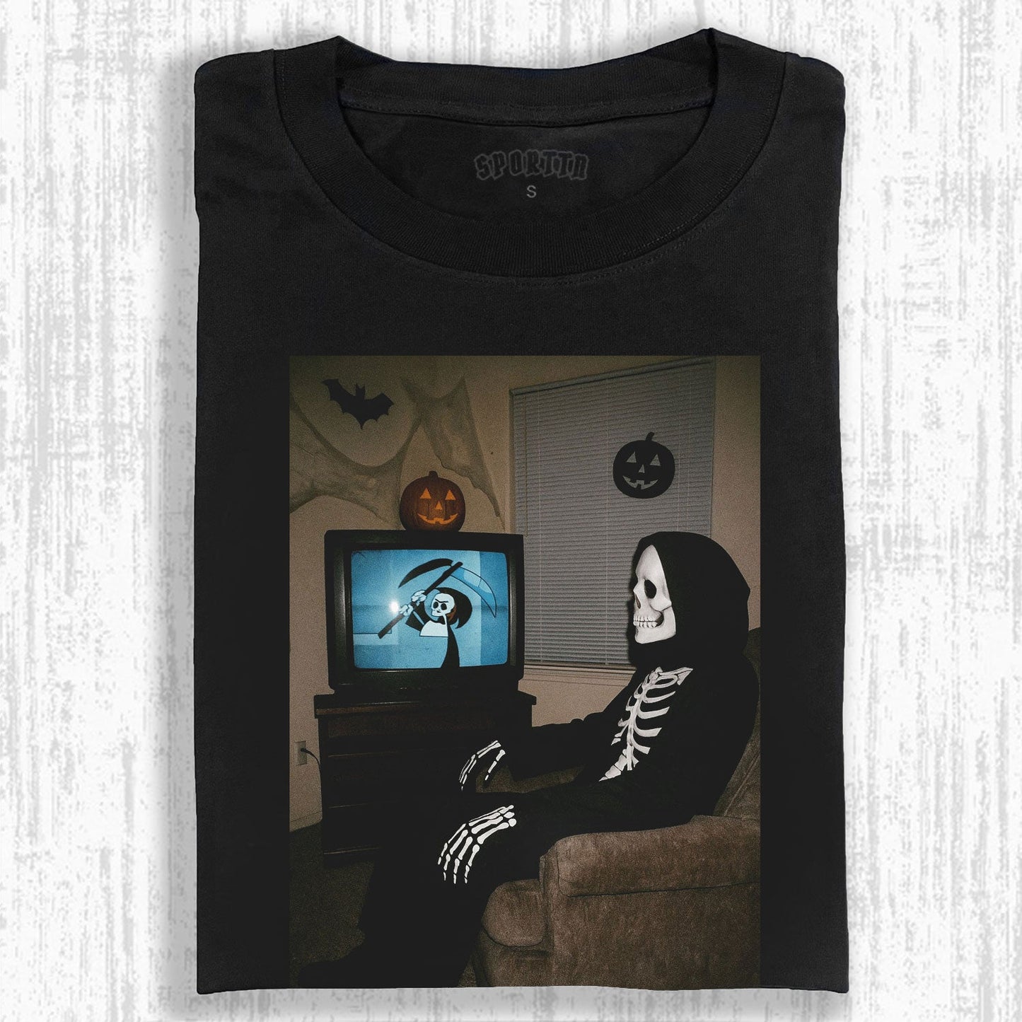REAPER'S LEISURE TIME RETRO GAMING STYLE T-SHIRT