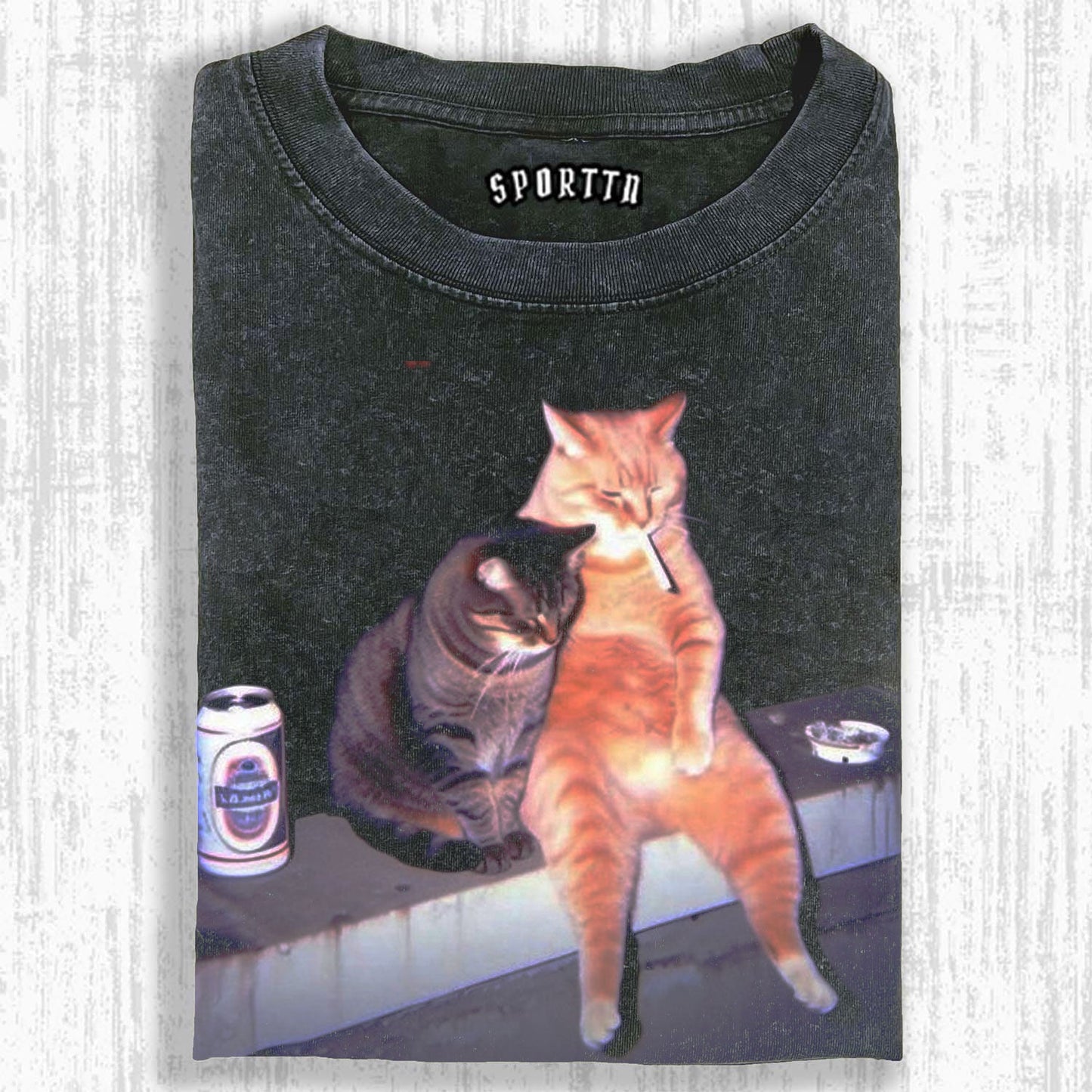RELAXING TIME BETWEEN CAT FRIENDS TEE