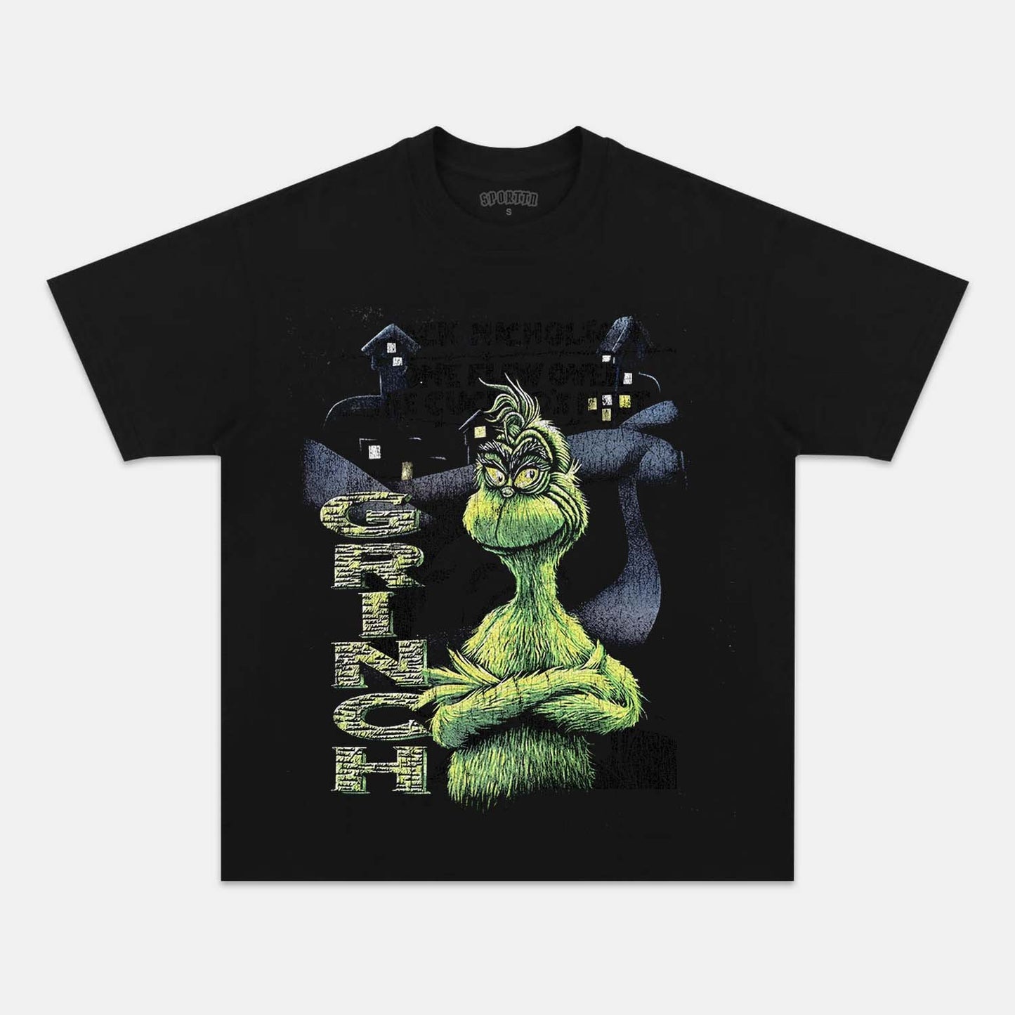 STINK STANK STUNK THE GRINCH WASHED T-SHIRT