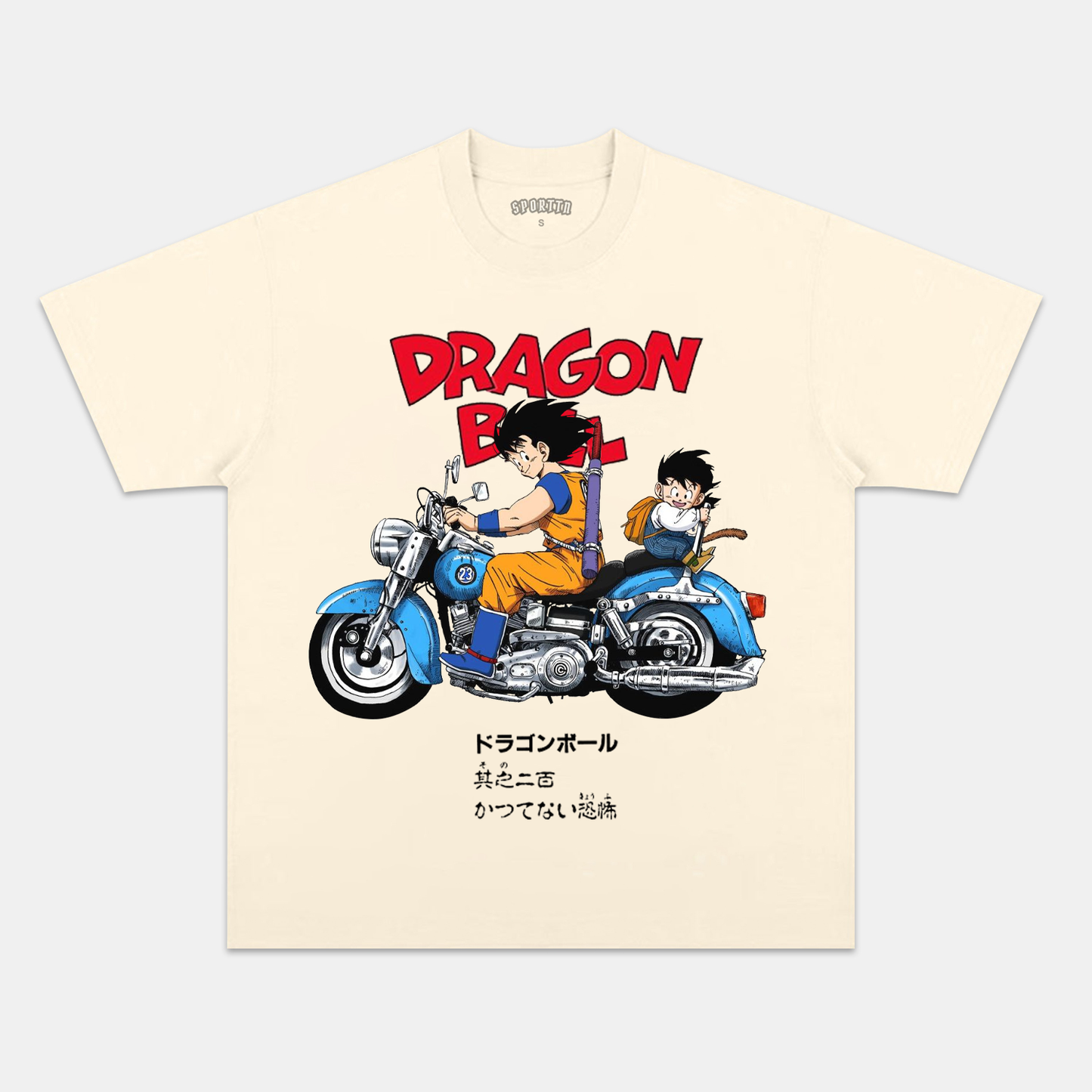 SON GOKU ANIME OVERSIZED TEE丨DRAGON BALL