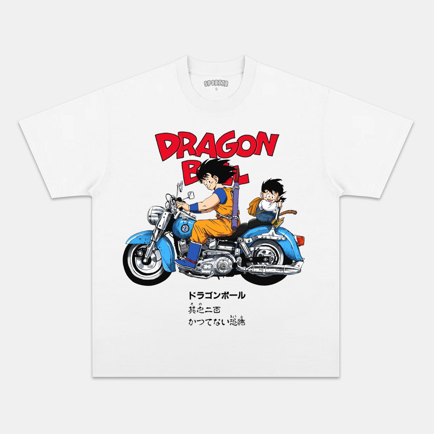 SON GOKU ANIME OVERSIZED TEE丨DRAGON BALL