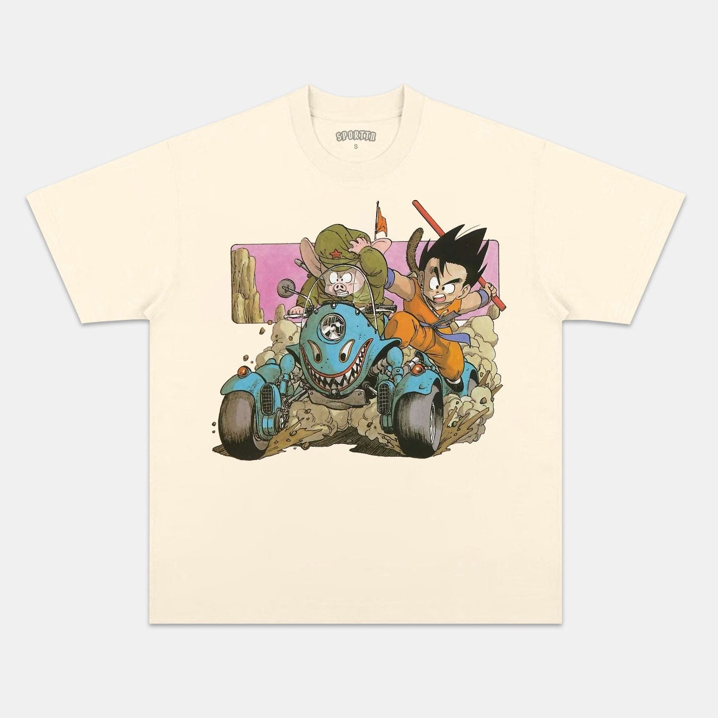 SON GOKU ANIME OVERSIZED TEE丨DRAGON BALL