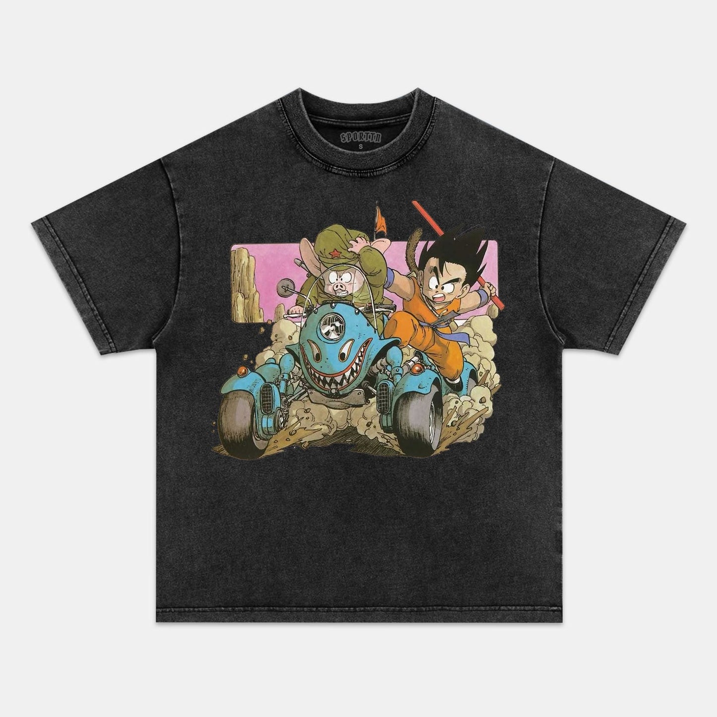 SON GOKU ANIME OVERSIZED TEE丨DRAGON BALL