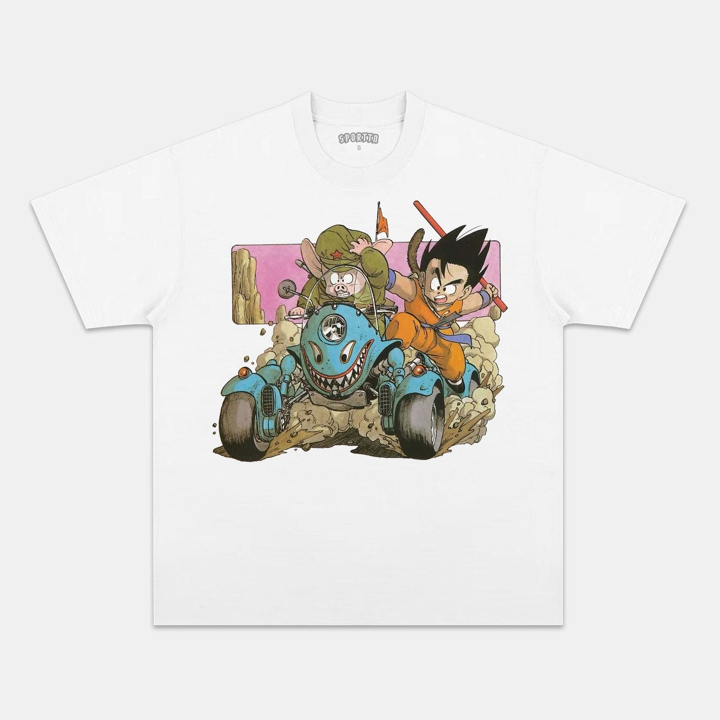 SON GOKU ANIME OVERSIZED TEE丨DRAGON BALL