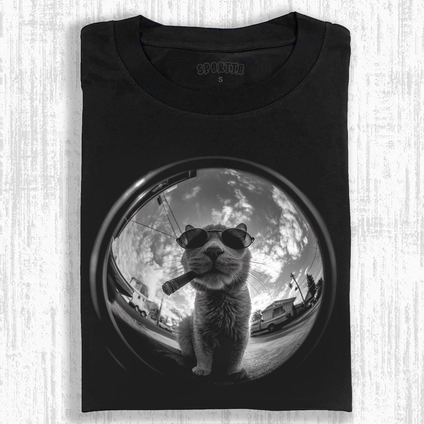 THE COOL CAT'S UNRULY MOMENT STYLISH V3 T-SHIRT