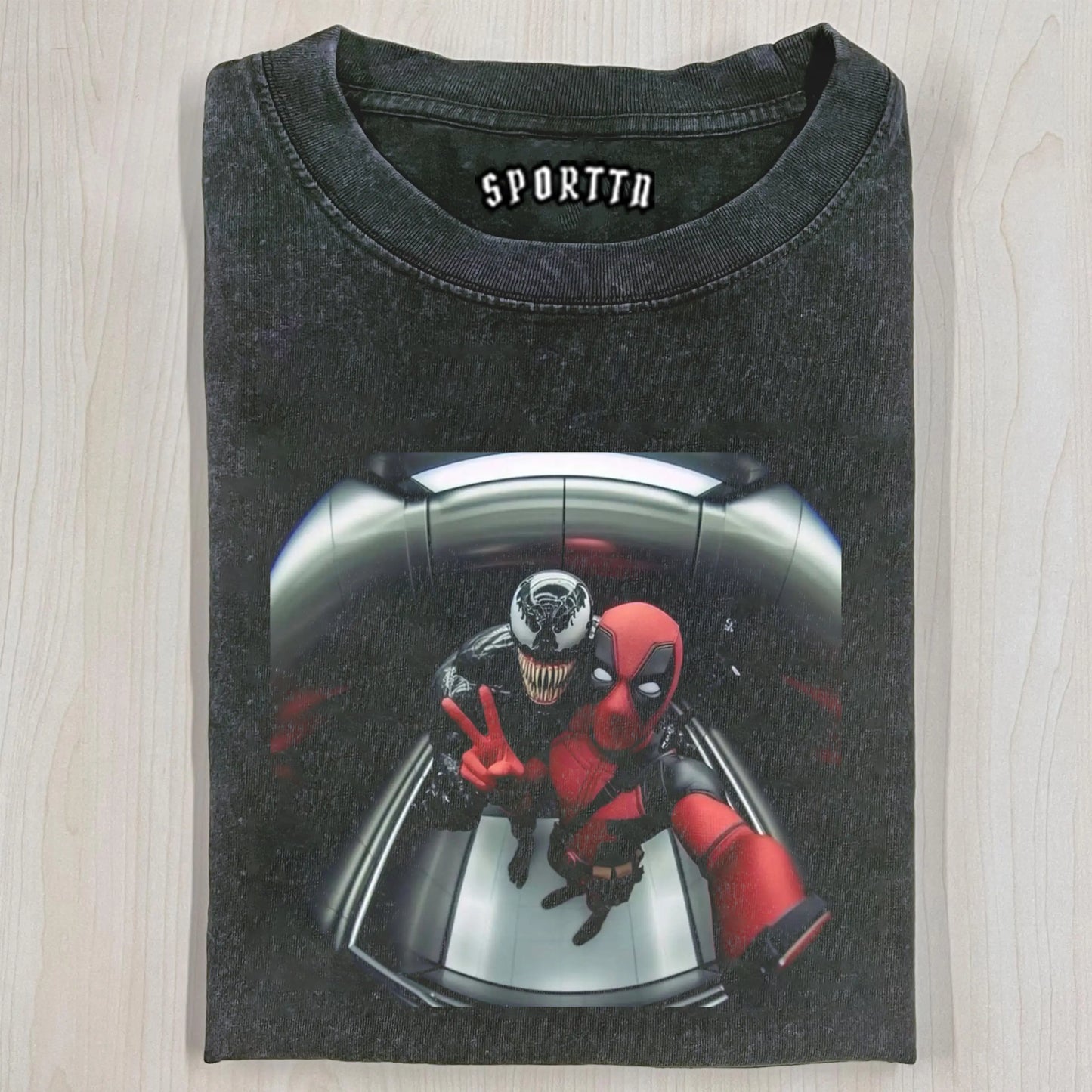 VENOM AND DEADPOOL TEE