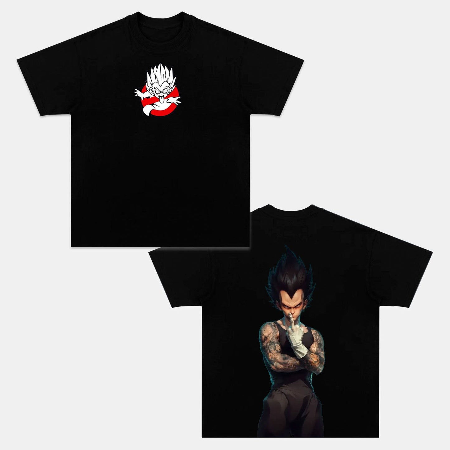 VEGETA ANIME OVERSIZED TEE丨DRAGON BALL