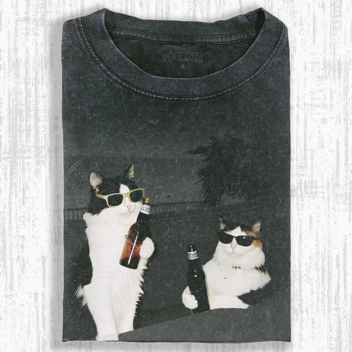 WACKY CAT TEE