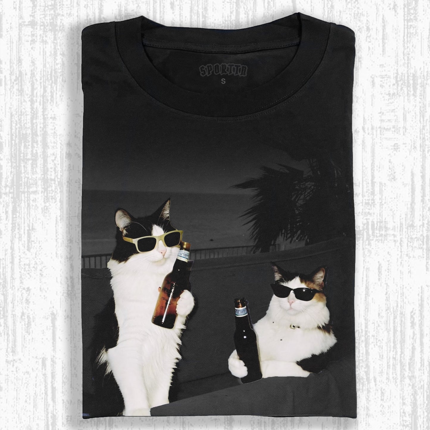 WACKY CAT TEE