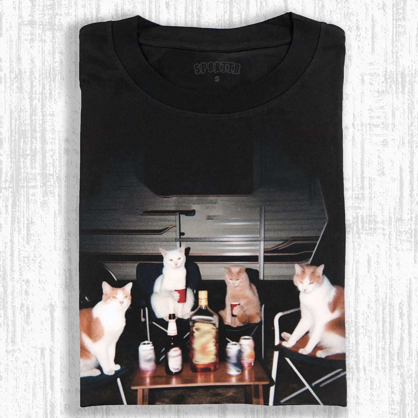 WACKY CAT TEE