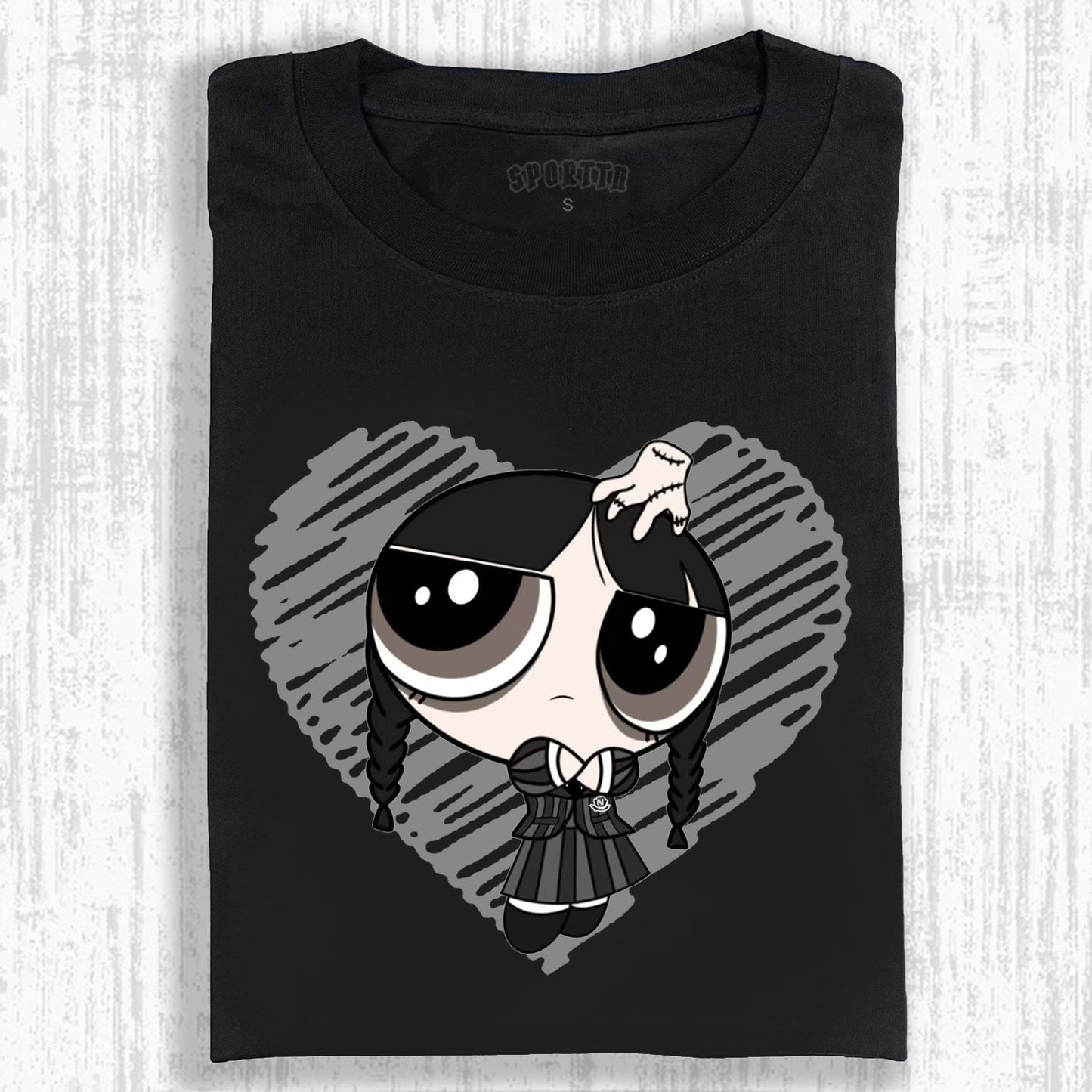 WEDNESDAY & THE POWERPUFF GIRLS T-SHIRT