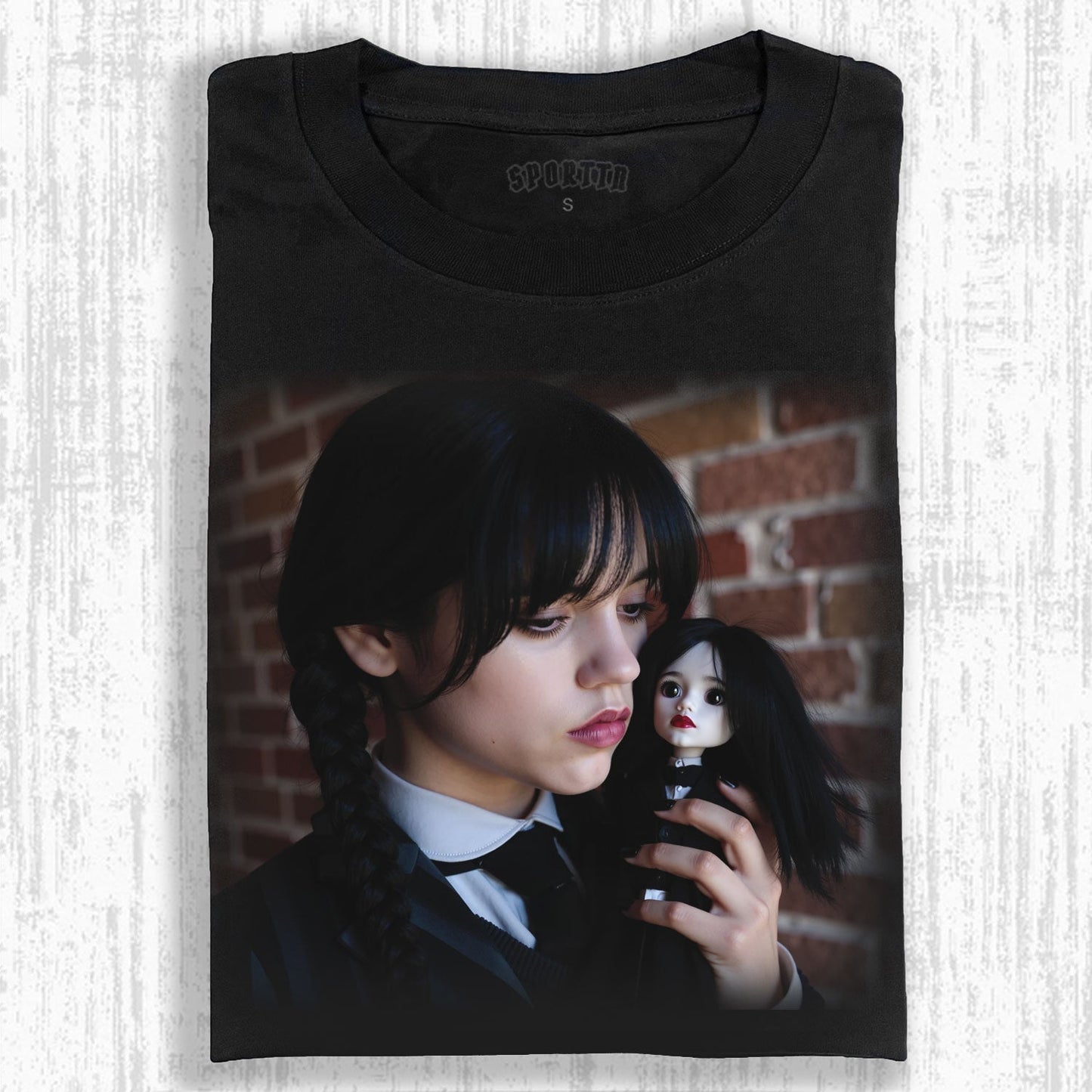 WEDNESDAY S2 ADDAMS THEMED T-SHIRT
