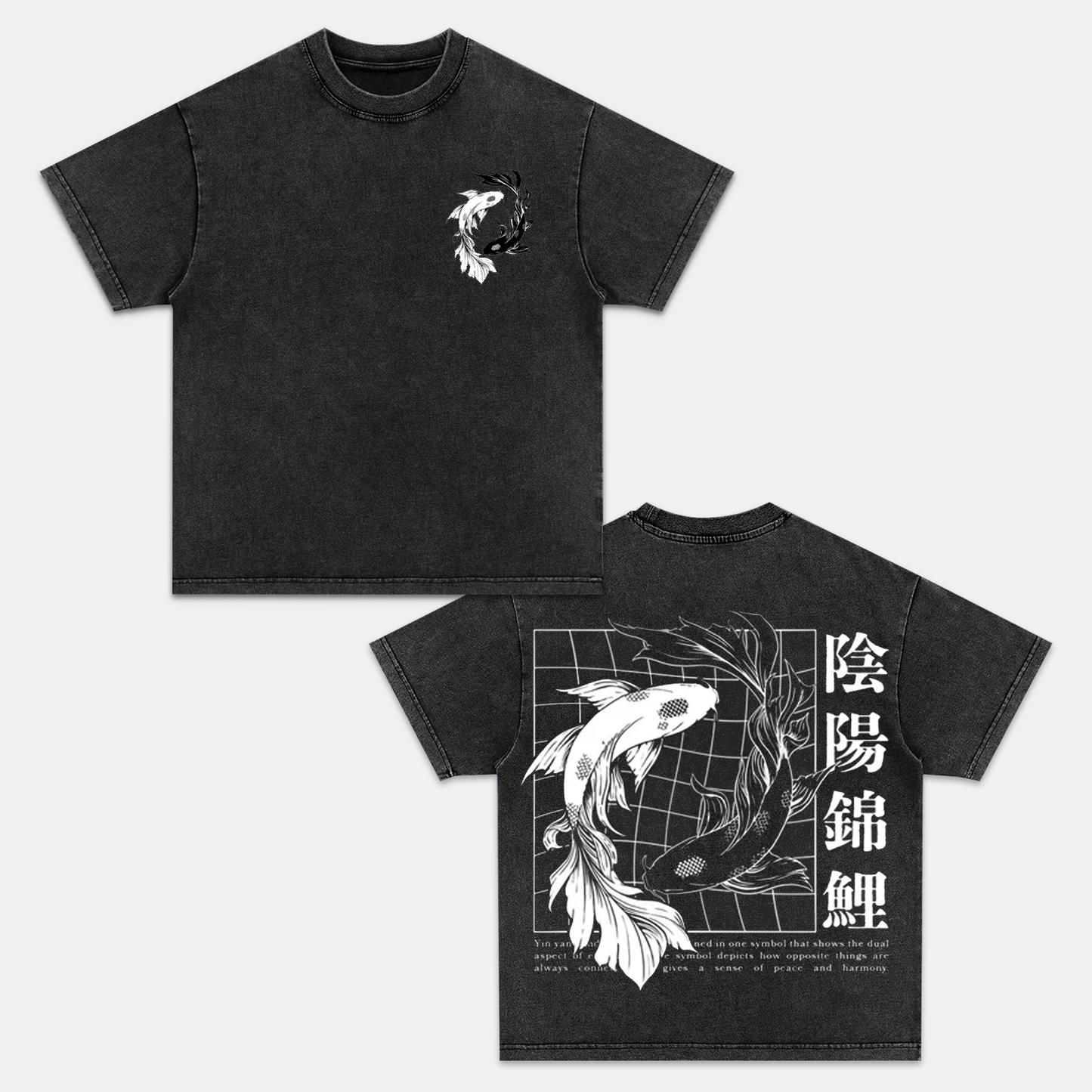 YING YANG KOI T-SHIRT