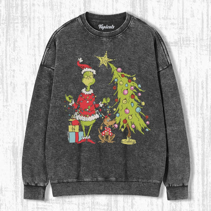 GRINCH CHRISTMAS TREE T-SHIRTS