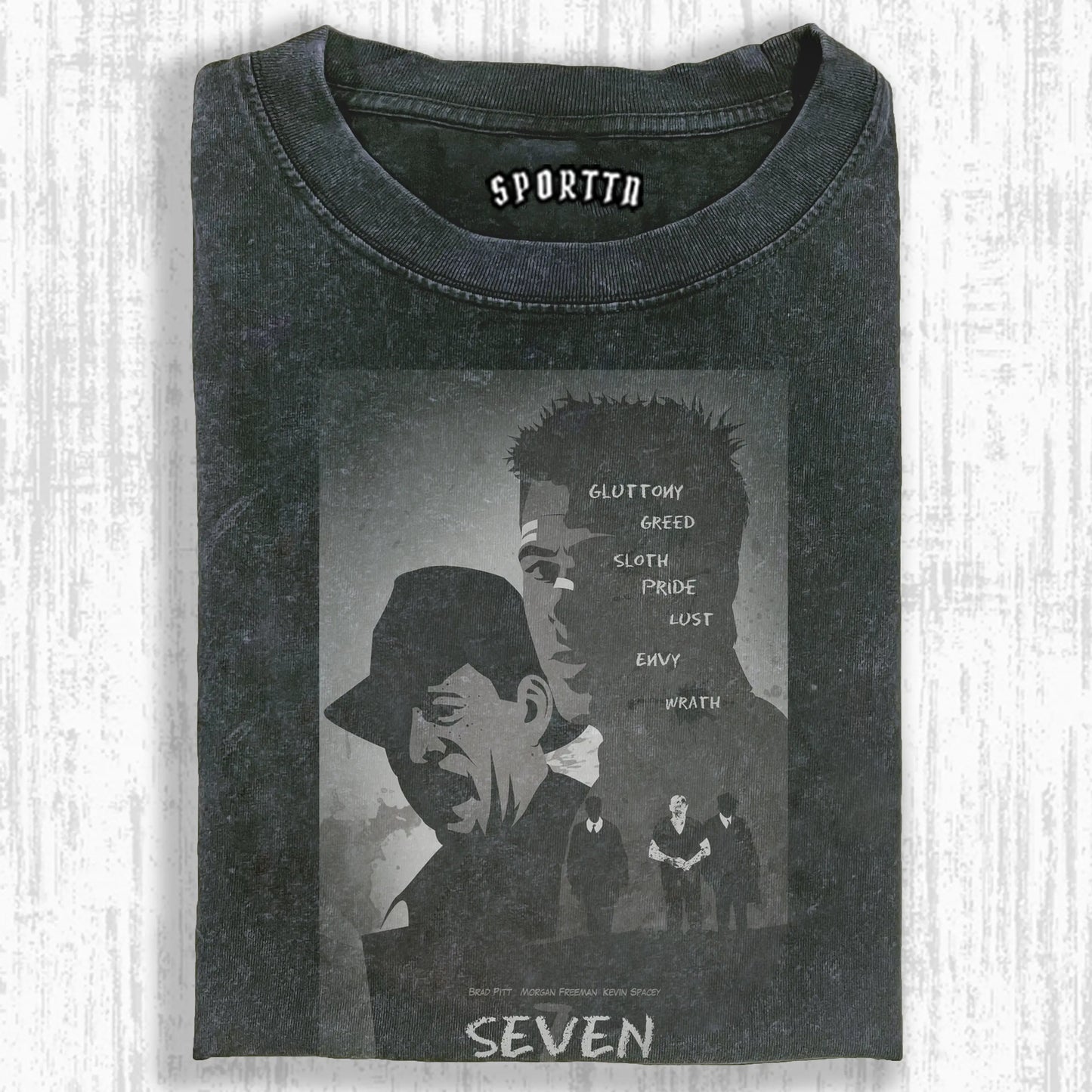WASHED COTTON SE7EN (1995) T-SHIRT