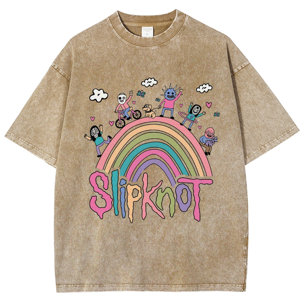 MUSIC SLIPKNOT VINTAGE WASHED TEE 