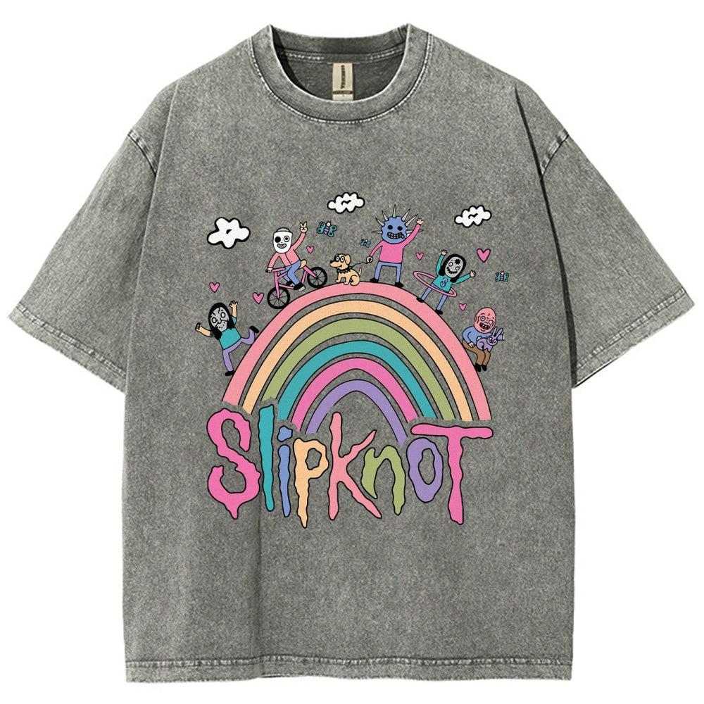 MUSIC SLIPKNOT VINTAGE WASHED TEE 