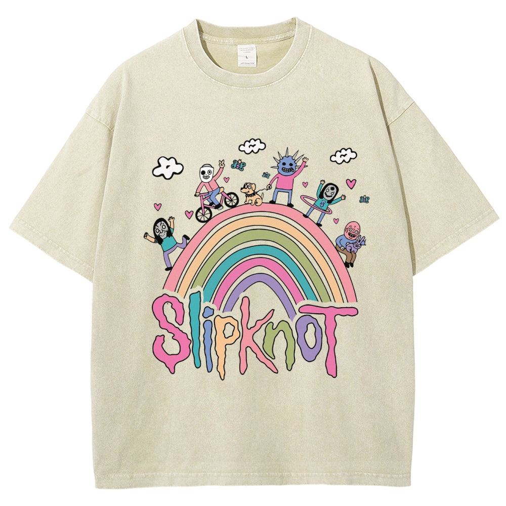 MUSIC SLIPKNOT VINTAGE WASHED TEE 