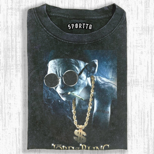 WASHED COTTON LORD OF THE RINGS T-SHIRT