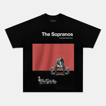 RETRO STYLE SOPRANOS GRAPHIC T-SHIRT