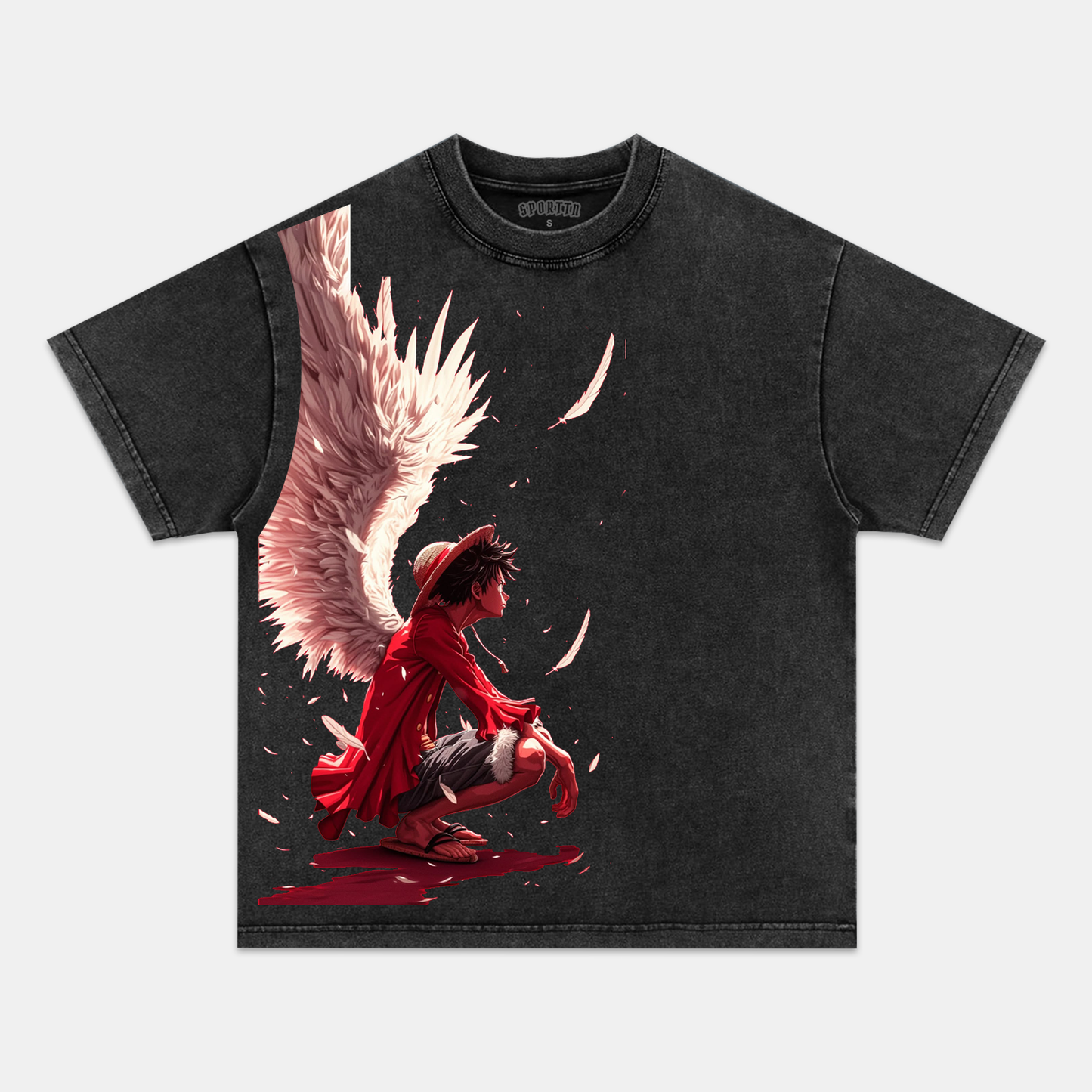 LUFFY ANIME INSPIRED VINTAGE TEE丨ONE PIECE-[BACK]