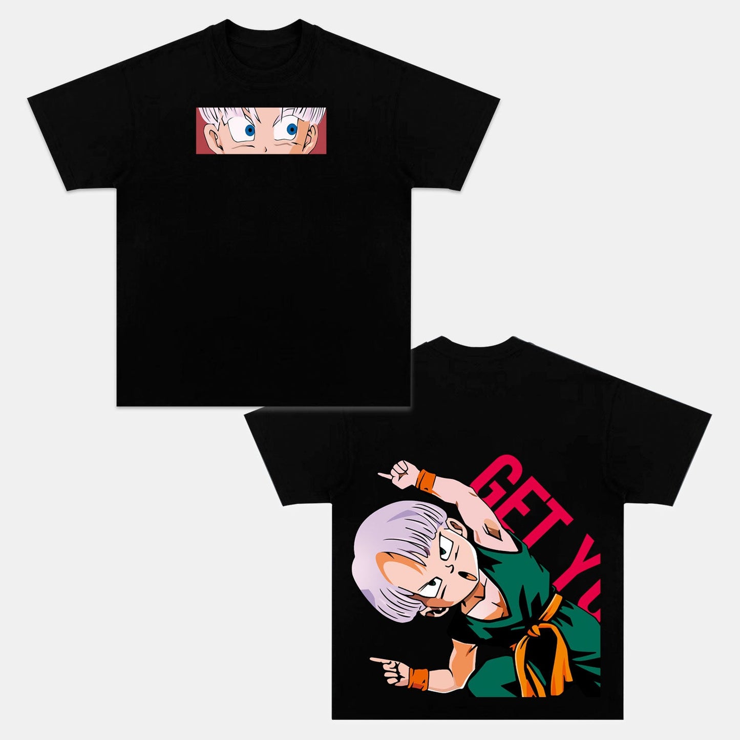 TRUNKS WACKY UNISEX ANIME INSPIRED VINTAGE T-SHIRT丨DRAGON BALL-[DS]