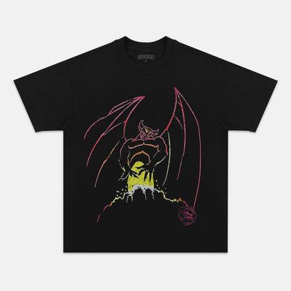 90'S CHERNAB0G SHADOWLORD WASHED  T-SHIRT