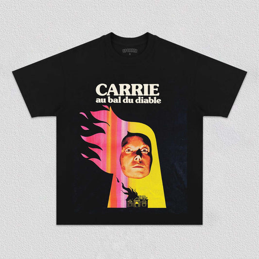 AWESOME 70s FRENCH 'CARRIE'  T-SHIRT