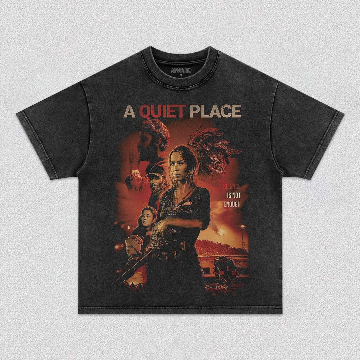 A QUIET PLACE NOT ENOUGH TEE