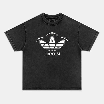ALIEN CODE ON THE TREFOIL TEE 
