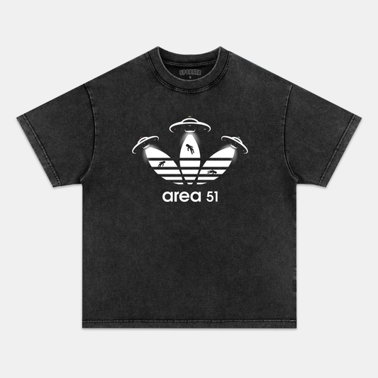 ALIEN CODE ON THE TREFOIL TEE 